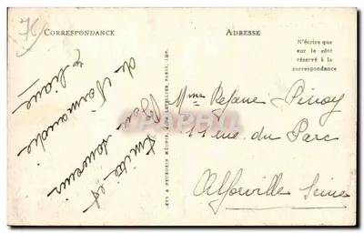 Le Havre — Praça Gambetta — LL, n°97 — Verso