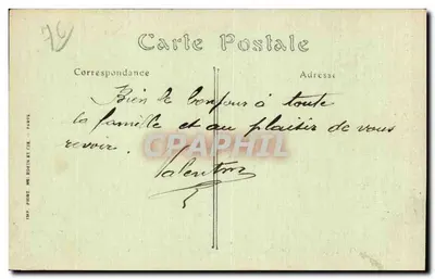 Sainte-Adresse (het Havre van Nizza) — Uitzicht genomen vanaf de Boulevard Dufayel — ND. Fot. — Achterkant