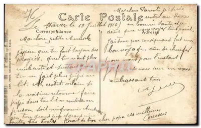Le Havre — Le Bassin du Commerce — ND. Phot. n°155 — Back