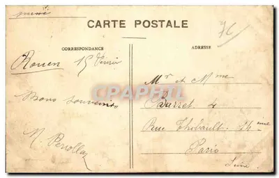 Le Havre — Le Transatlantique La Lorraine — G.V. 2032 — Rückseite