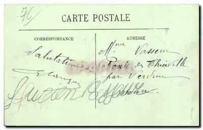 Le Havre — La Baia del Commercio e il Molo d'Orléans — LL — Verso