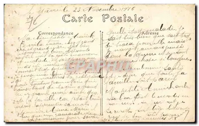 Le Havre — Villa Maritime (Dufayel) — Verso