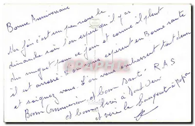Refeição generosa — Paul Orduer — n° 30521 — Verso