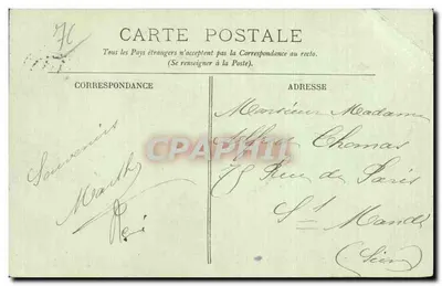 Le Tréport — O Casino — LL. — Verso