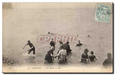 Le Tréport — Os Banhos de Mar — ND Phot, n° 118