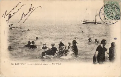Le Tréport — Os Banhos de Mar — ND Phot