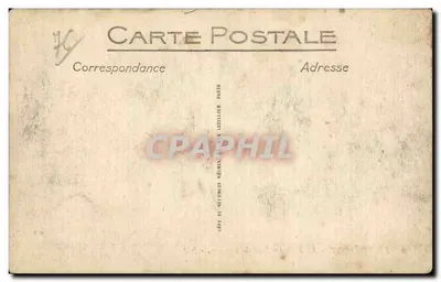 Le Tréport — Przylądek w Dniu Burzy — ND — Rewers