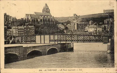 Le Tréport — O Ponte Giratório — Editor LU, n° 226