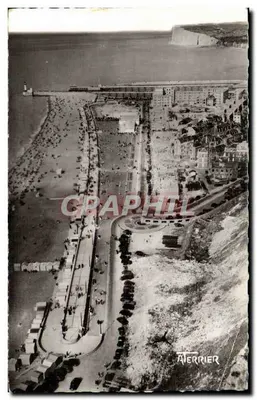 Le Tréport — A Praia e a Digue — A. Terrrier