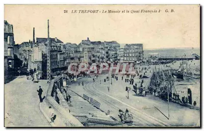 Le Tréport - O Musoir e o Quai François Ier - G. B.