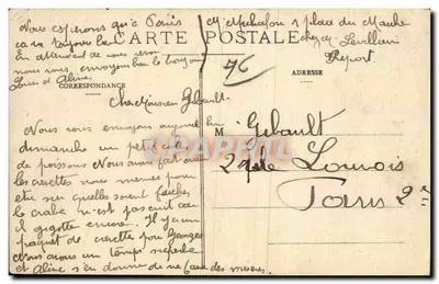 Le Tréport - Vista geral — Foto J. A. — n°12 — Verso