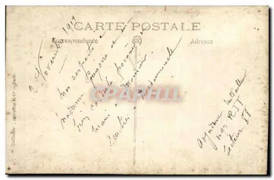 दो फ्रांसीसी सैनिक — 2 नवंबर 1917 — एडिटर गिल्लांड & सी, पेरिस — पीछे