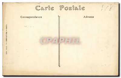Companhia de um Regimento de Territoriais em Retorno dos Trabalhos de Primeira Linha na Champagne — Cliché L. H. R., Paris — Verso