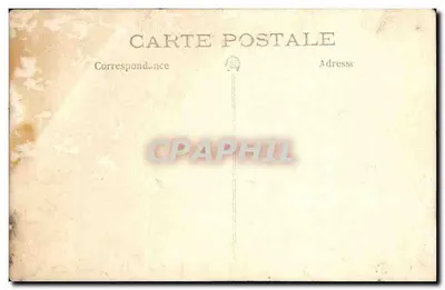 Quatro soldados em uniforme — Champagne, cerca de 1918 — editor não identificado — Verso
