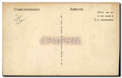 Le Tréport — O Carino — LL — Verso