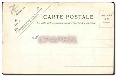 Le Tréport. Molo i latarnia morska — V. P. Paris N. 24. — Rewers