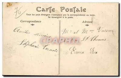 Le Tréport — L'Avant-Port, widok wykonany z Pont Tournant — ND Phot — Rewers