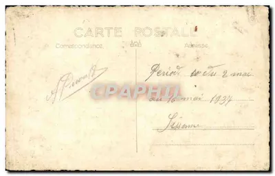 Les Prévés d'Amour — gruppo di soldati in uniforme — editore sconosciuto, numero di serie non visibile — Verso