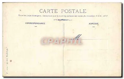 Soldados em uniforme — café externo — editor P. Jules "AS DE TRÉFLE" — Verso