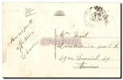 Le Tréport — Quai Karola V i skały — Wydawca: , nr 33 — Rewers