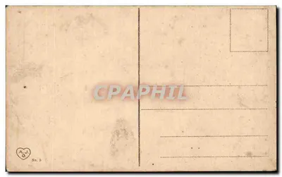 Calle en ruinas en Konstantynów — vista postal multilingüe — editor A.J.O. n°6 — Reverso
