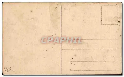 Pecice b. Warschau — Ruinas después de incendio — editor A.J.O. n°4 — Reverso