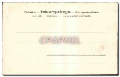Rynek i Kościół Maryjski w Krakowie — Katedra Najświętszej Maryi Panny — Wydawn. mal. pol. Kraków 1901 — Rewers