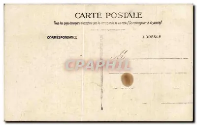Os Poilus de 91 — grupo de soldados — bilhete postal — Verso