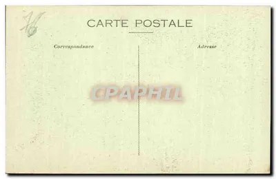 Le Tréport — Na plaży — Pod stromej skałą — III.111 — Rewers