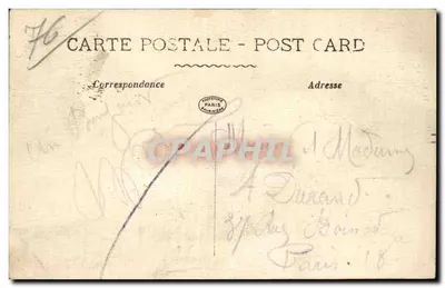 Le TRÉPORT — Le Quai François — Wydawnictwo Thiolet, Le Tréport — Rewers