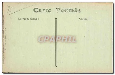 Le Tréport — Katedra św. Jakuba i Port — ND Phot. — Rewers