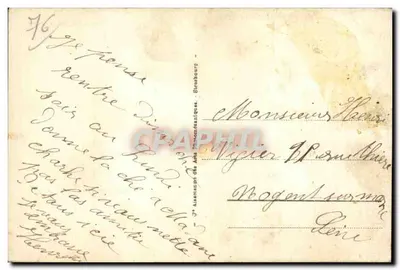 Le Tréport — Port i Kościół św. Jakuba — Wydawca S.P.A.S. 134 — Rewers