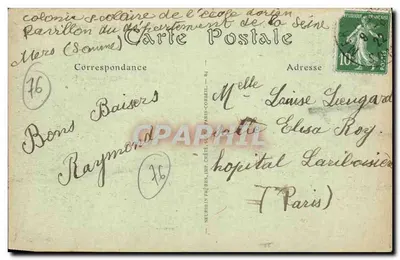 Mers-les-Bains e Le Tréport — Vista geral — editor Jhot, n° 482 — Verso