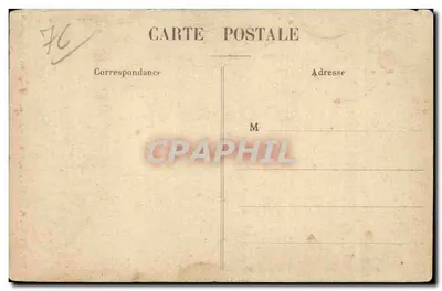 Statuie Adama i Ewy — Katedra w Rouen — C.P. 179 — Rewers