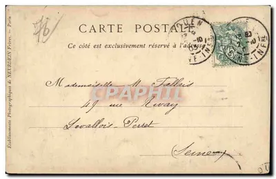 Rouen — Wieża Masła, Katedra — Wydawca: Collections NI Plot, nr 160 — Rewers
