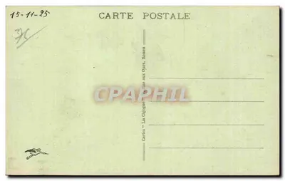 Rouen - O Monumento da Vitória — editor A. Frémontier, n° 809 — Verso