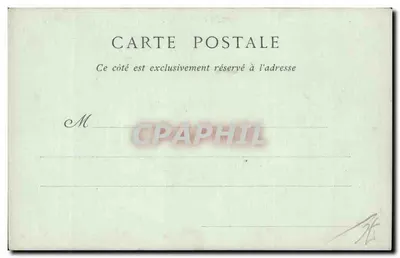 Rouen — Estátua de São João Batista de La Salle — ND Phot — Verso