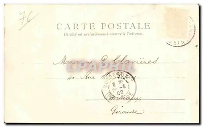 Kościół św. Małgorzaty — Rouen — Paris, Wydawca Paris, n° 8779 — Rewers