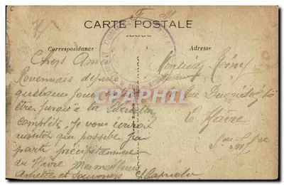Rouen — L'Hôtel-Dieu — Szpital L'Hôtel-Dieu — Rewers