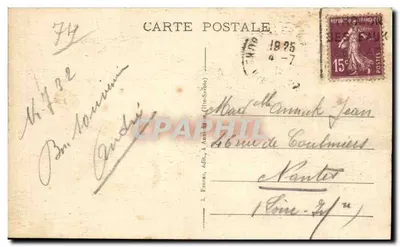 Thonon-les-Bains (Haute-Savoie) — O Porto — I. Fauraz, editor (n° 74) — Verso