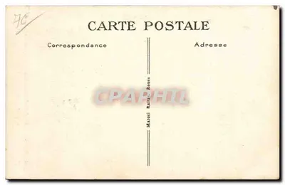 Rouen — Rue Saint-Romain — Passage de la Cour des Comptes (Stare domy z XV wieku) — Rewers