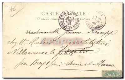 Rouen — O Museu de Pintura — B.F. PARIS n°2088 — Verso