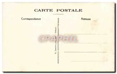 Bazylika NMP w Cléry — skarbie skradzionym 26 lipca 1906 — H. Lemaire, Orléans — Rewers