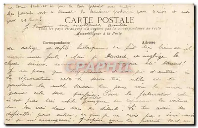 Apotheza Normandii — Wóz Bienfaisance — Milenium Normand (1911-1911) — Wydawca E.P. (Paryż) — Rewers