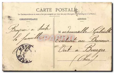 TOUL - Wewnętrzna część stacji — La Lorraine illustrée, nr 259, Imprimeries Réunies, Nancy — Rewers