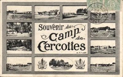 Campo de Cercottès — Lembrete do Campo de Cercottès — B.F. — editor desconhecido