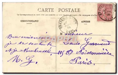 Breteuil (Eure) - A Fábrica Cerâmica — Imprensa e Livraria Clássica, D. Chesnot (Repr. int.) — Verso