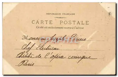 Aix-en-Provence - 101 - A Place aux Herbes e a Peixaria — Col. Jaussaud - Aix — Verso
