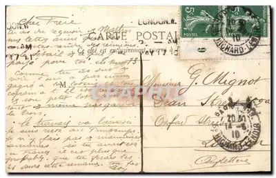 Paris - Rue du Pont-Neuf — G. I. — editor G. I. — Verso