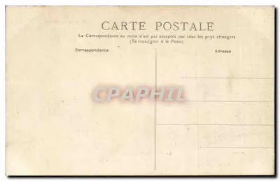 O Café do Domingo — Le Bourbonnais — Editor M. I. L. n° 3065 — Verso